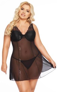 Koszulka plus size Berita + stringi XXL ( XL-3XL) 