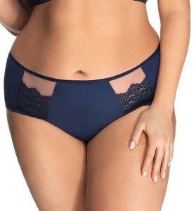 Majtki plus size  Luisse K442 Granatowe