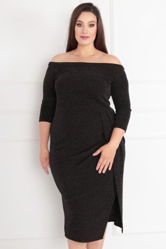 Sukienka plus size CLEO ( r. 44-52)  