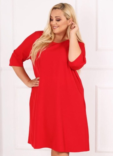 Sukienka PLUS SIZE CECILIA-  duże rozmiary Plus Size -  ( r.44-54)  