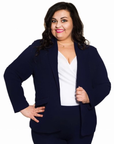 Marynarka/narzutka plus size ( r. 46-56)   