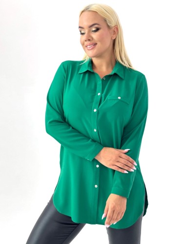 Koszula plus size M36806  ( r. od 44 do 58 ) 