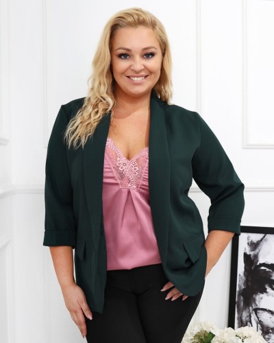 Narzutka plus size  ala marynarka ( r. 46-52)  