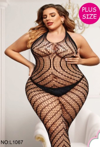 Bodystocking plus size MOD.L1067