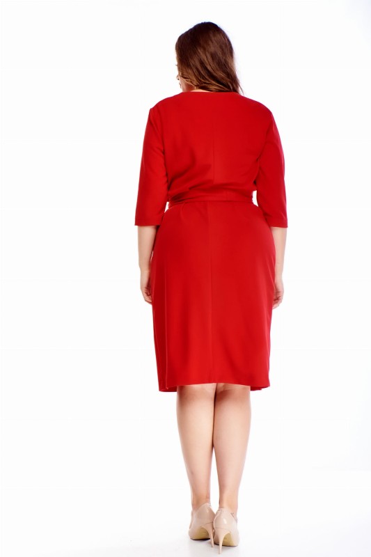 Kopertowa sukienka plus size KIM  ( r. 44-52) 