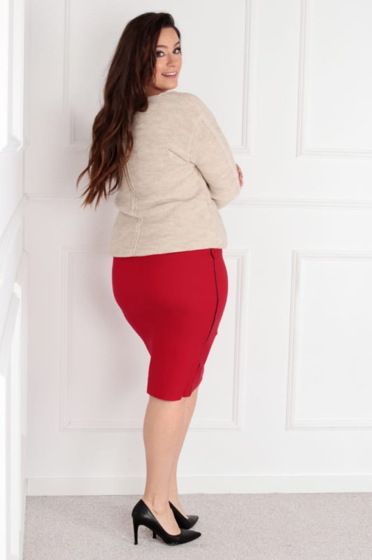 Spódnica ołówkowa plus size ( r.44-54)