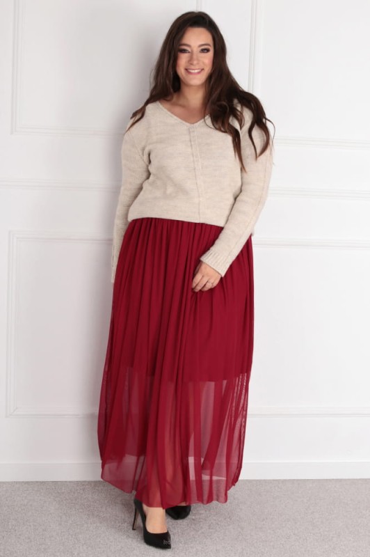 Spódnica MAXI plus size ( r. 44-56)