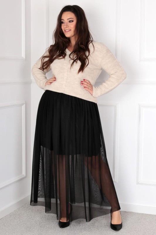 Spódnica MAXI plus size ( r. 44-56) 