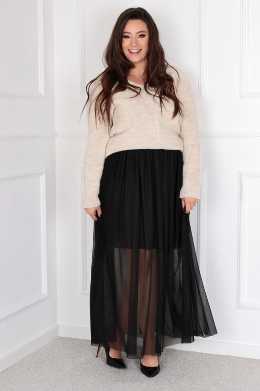 Spódnica MAXI plus size ( r. 44-56) 
