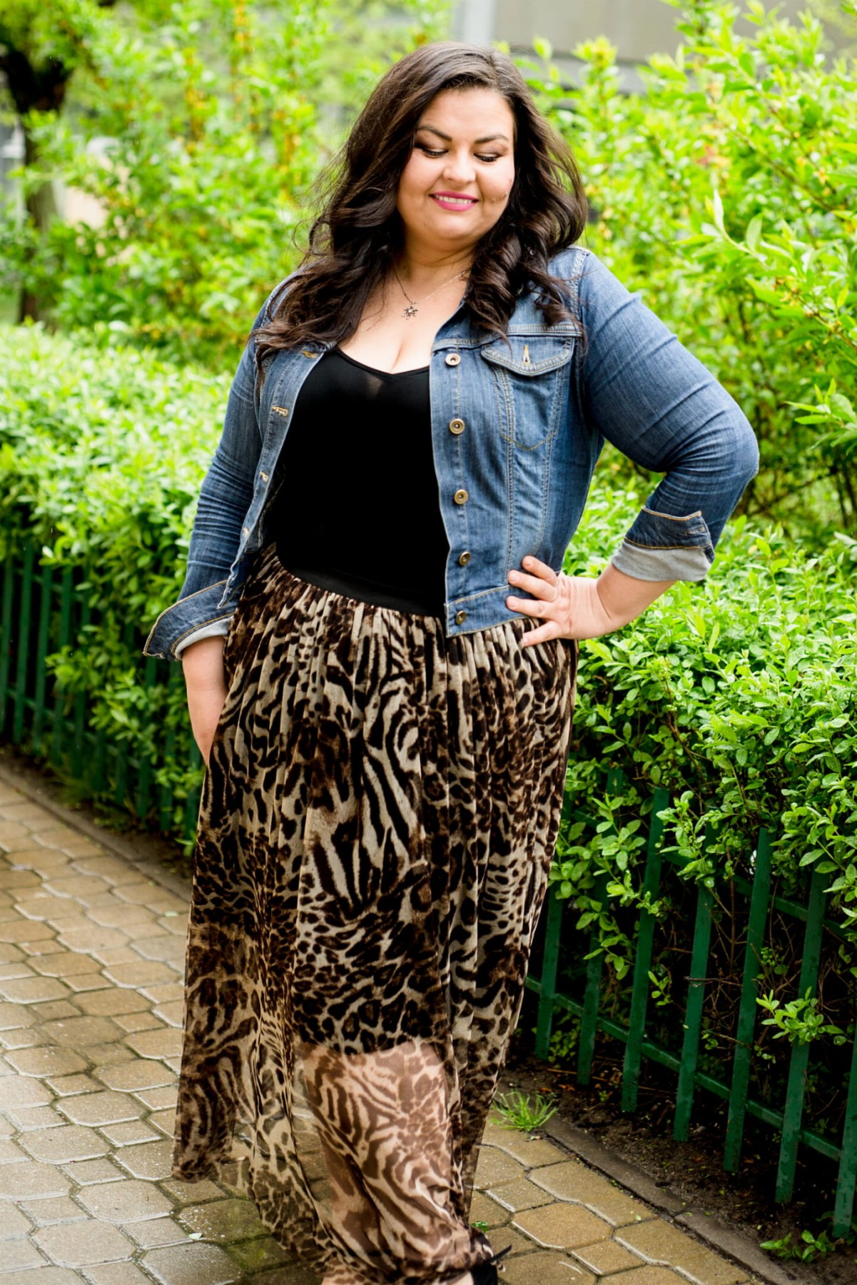 Spódnica MAXI plus size ( r. 44-56)  