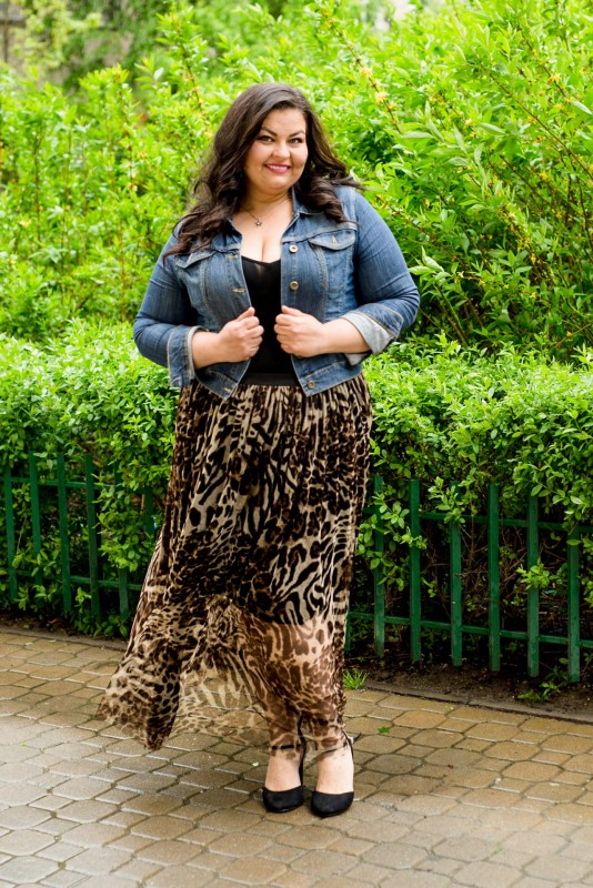 Spódnica MAXI plus size ( r. 44-56)  