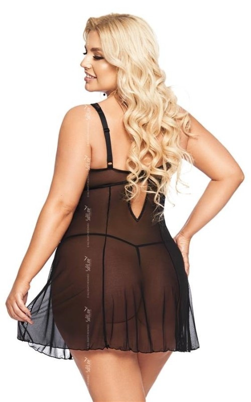 Koszulka plus size Berita + stringi XXL ( XL-3XL) 