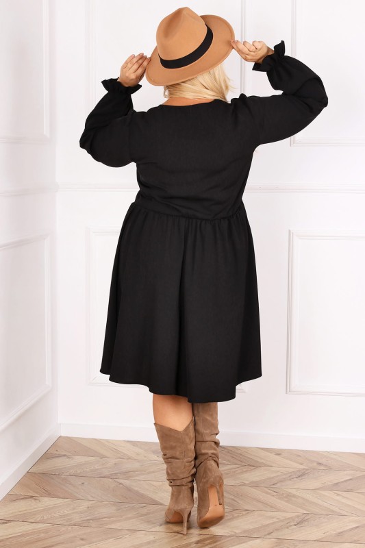 Sukienka PLUS SIZE  LOU -  duże rozmiary Plus Size ( r.44-52)