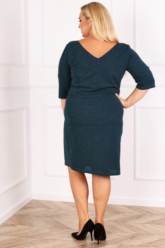 Sukienka plus size  DAISY  ( r.44-52) 