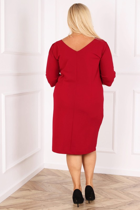 Sukienka plus size  DAISY  ( r.44-52) 