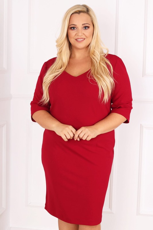 Sukienka plus size  DAISY  ( r.44-52) 