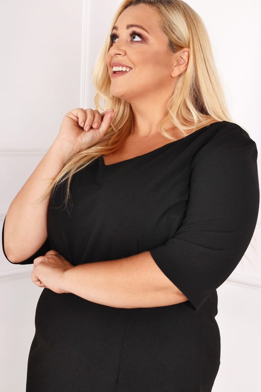 Sukienka plus size  DAISY  ( r.44-52) 