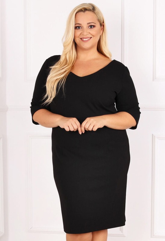 Sukienka plus size  DAISY  ( r.44-52) 