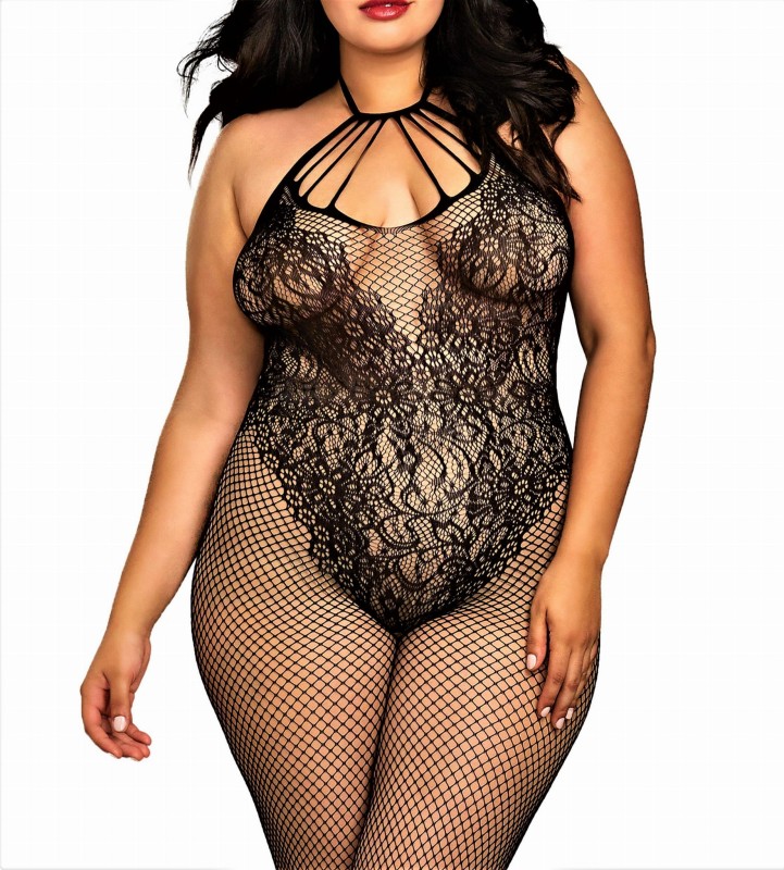 Bodystocking plus size ENILA( r.44-56) 