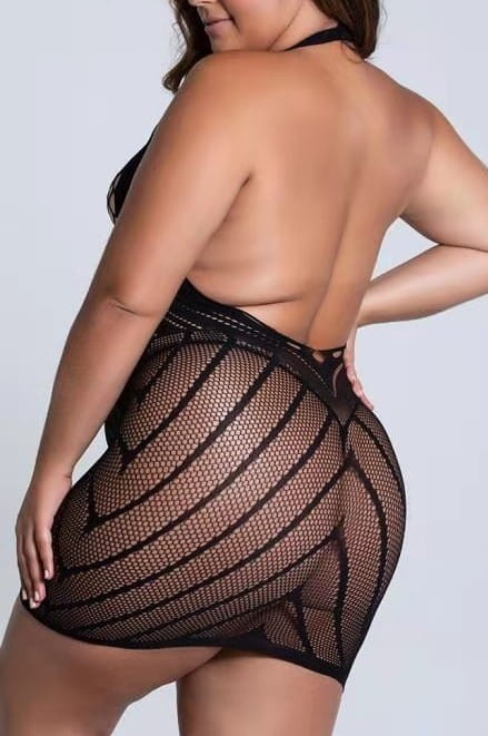 Bodystocking plus size - sukienka ( r.44-52) BESTSELLER
