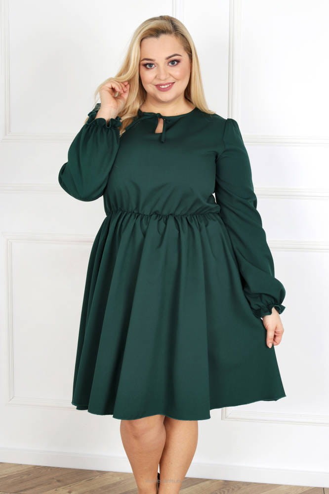 Sukienka plus size midi LOU ( r.44-52)