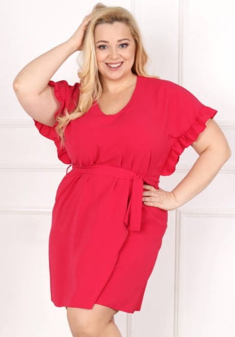 Sukienka plus size SYLWIA ( r. 44-54) 