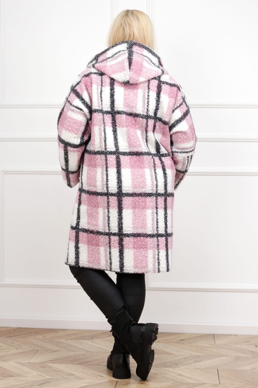 Płaszcz bukle plus size  ( r. 44-46)