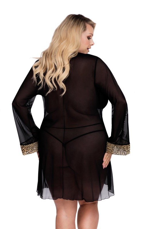 Ekskluzywny szlafrok plus size MARCIANNA ( r. 44-56)  