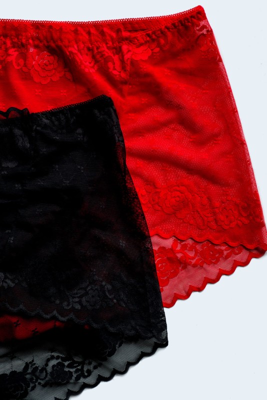 Ażurowe majtki plus size ( r. 46-54)