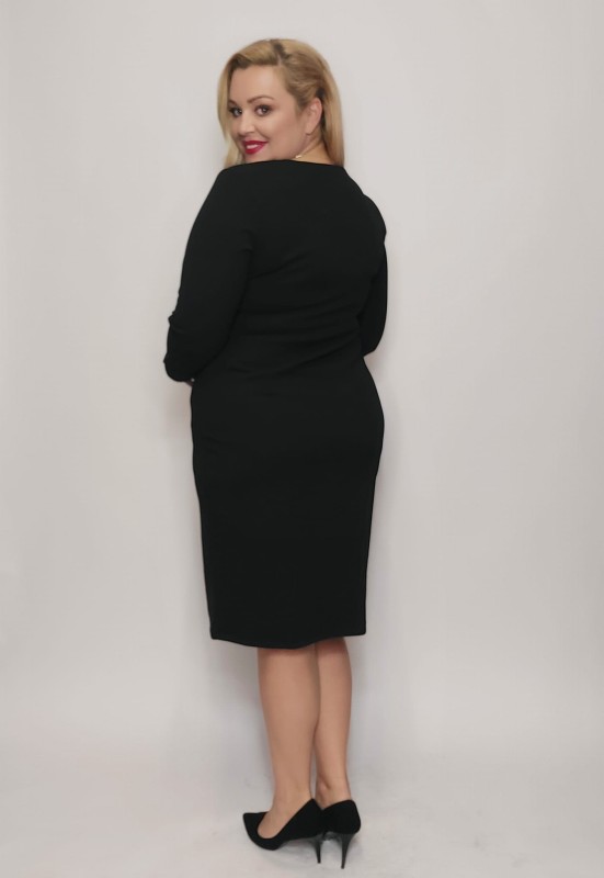 Sukienka plus size KLASIK ( r. 44-52) 