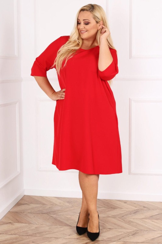 Sukienka PLUS SIZE CECILIA-  duże rozmiary Plus Size -  ( r.44-54)  