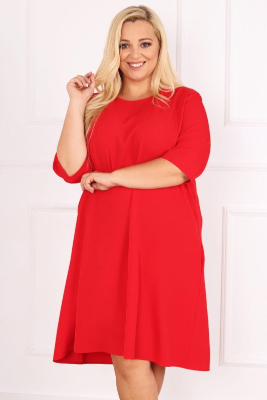 Sukienka PLUS SIZE CECILIA-  duże rozmiary Plus Size -  ( r.44-54)  