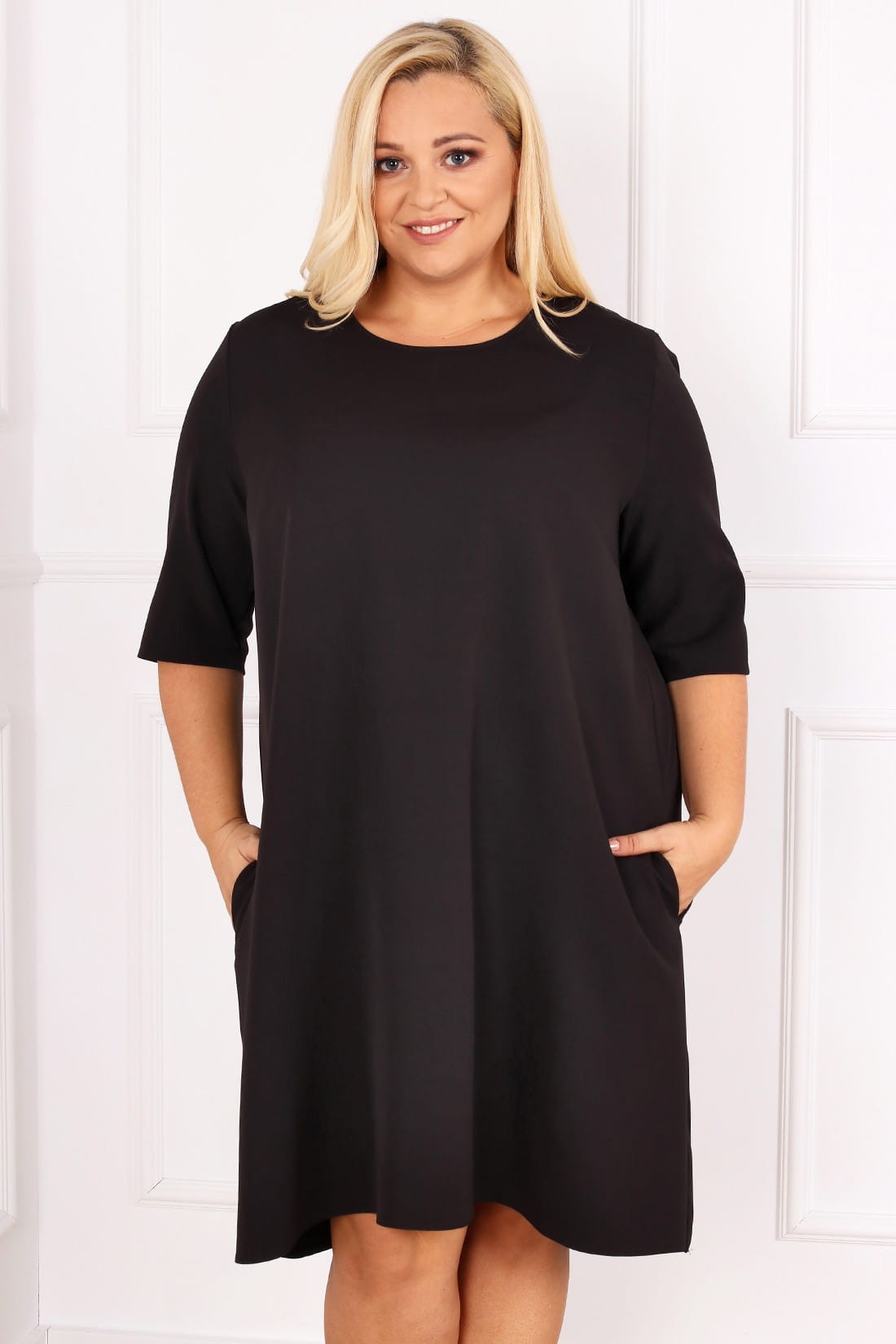 Sukienka PLUS SIZE CECILIA-  duże rozmiary Plus Size  ( r.44-54)