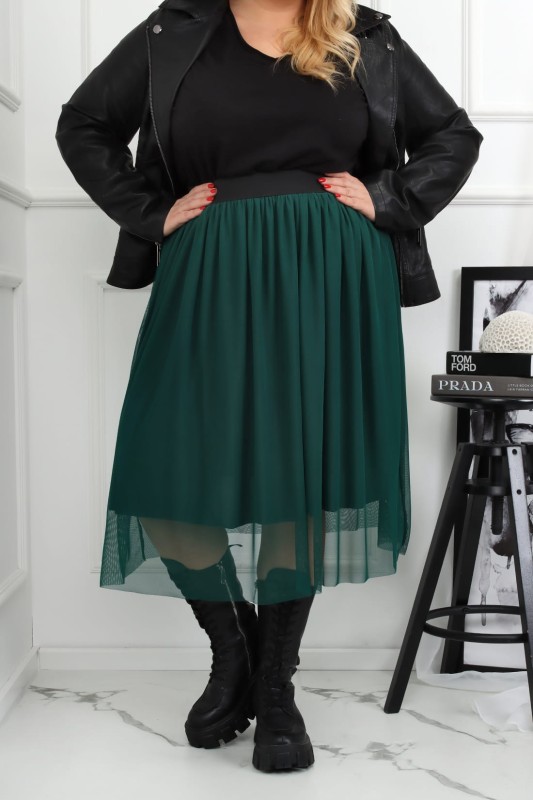 Spódnica plus size Santos midi ( r. 44-56)  
