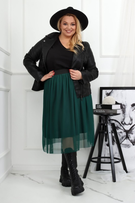 Spódnica plus size Santos midi ( r. 44-56)  
