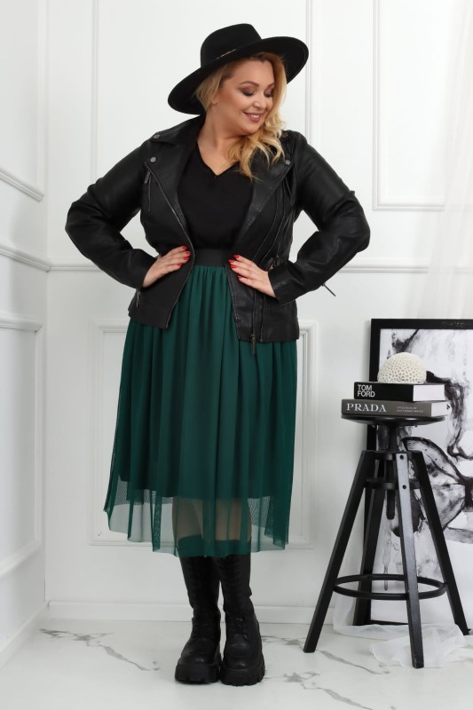 Spódnica plus size Santos midi ( r. 44-56)  