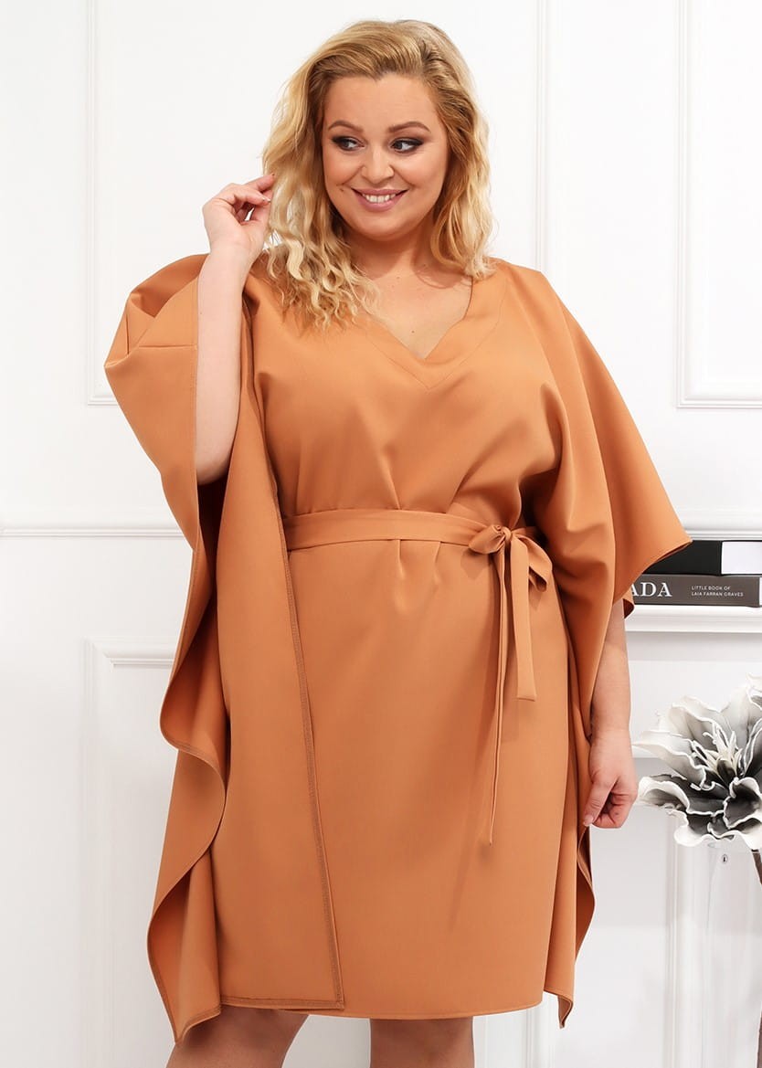 Sukienka plus size Nietoperz ( r. 44 do 60)