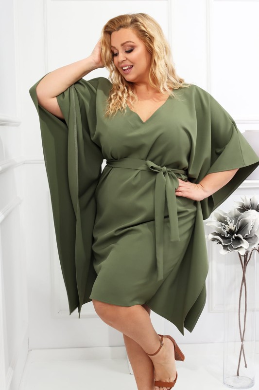 Sukienka plus size Nietoperz ( r. 44 do 60)  
