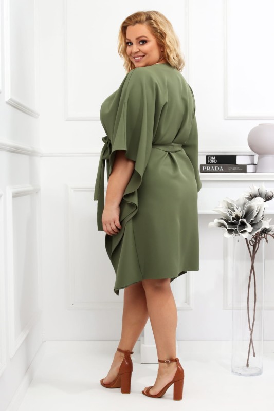 Sukienka plus size Nietoperz ( r. 44 do 60)  