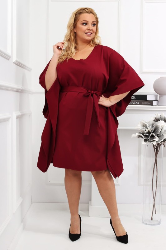 Sukienka plus size Nietoperz ( r. 44 do 60) 