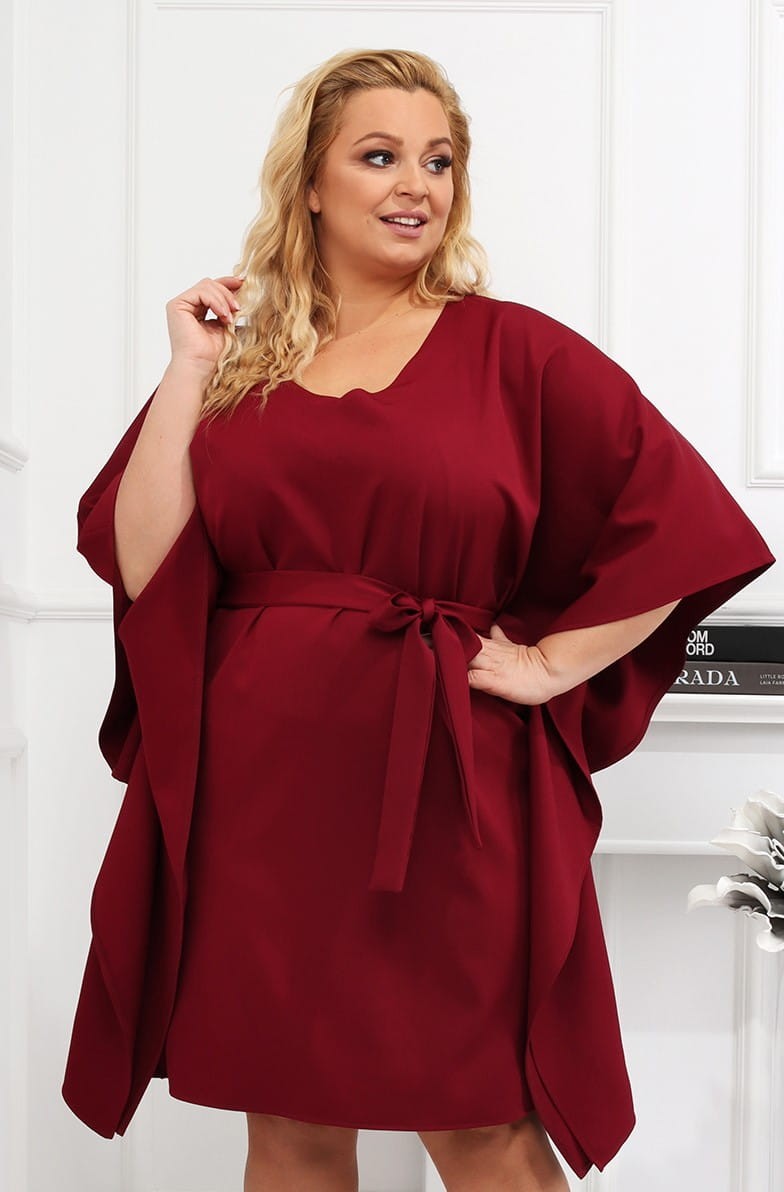 Sukienka plus size Nietoperz ( r. 44 do 60) 