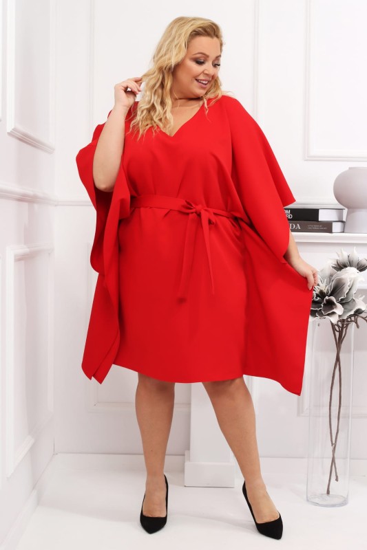 Sukienka plus size Nietoperz ( r. 44 do 60)