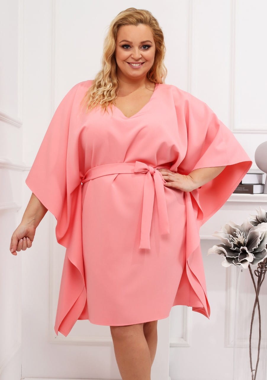 Sukienka plus size Nietoperz (L.r 44 do 60)