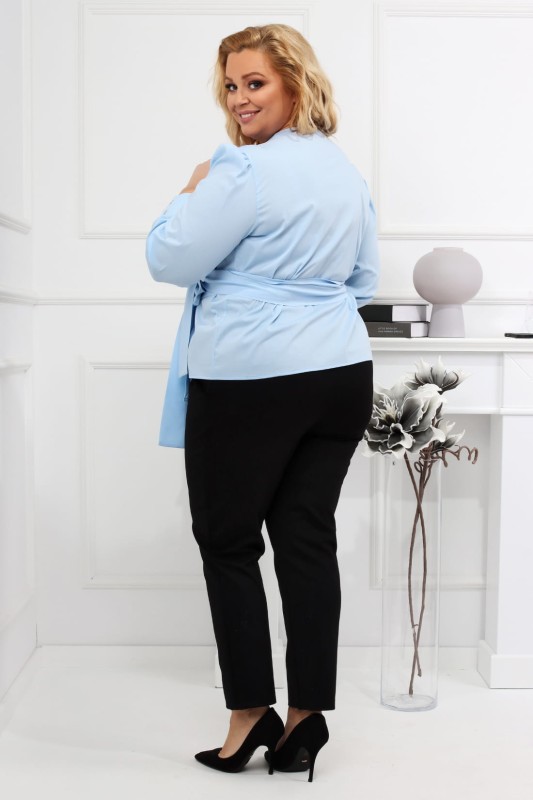 Koszula plus size kopertowa Bri ( r. 44-56)