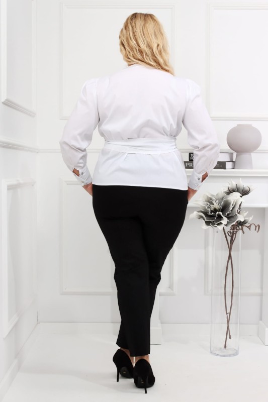 Koszula plus size kopertowa Bri ( r. 44-54) 