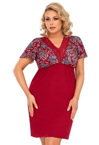 KOSZULKA NOCNA PLUS SIZE RITA ( r. 46-52 ) 