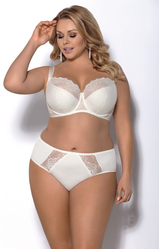 Majtki plus size  Blanca K358 Ecru