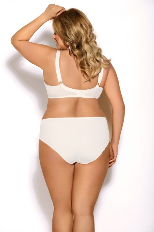 Majtki plus size  Blanca K358 Ecru