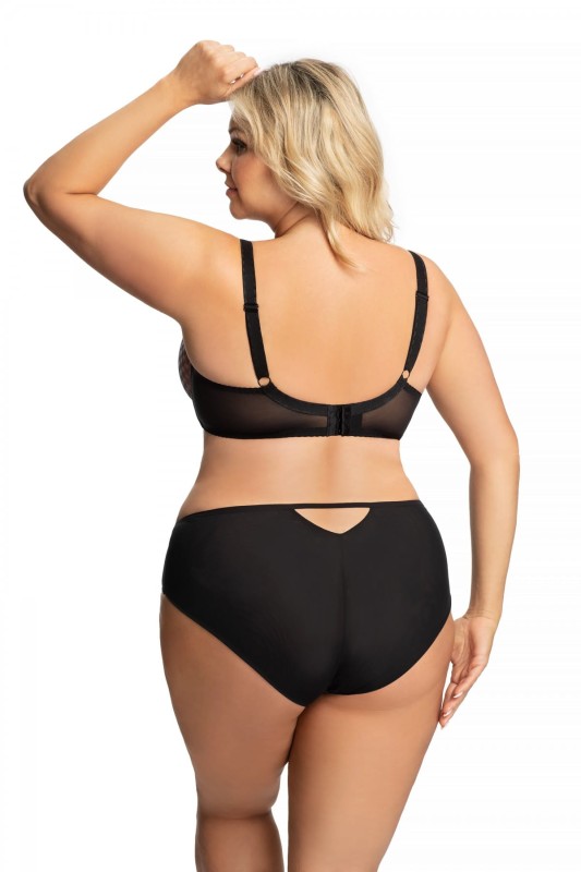 Biustonosz duże rozmiary Celine K701 Czarny