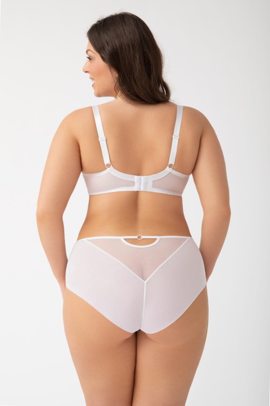 Biustonosz duże rozmiary  Paradise K496 Biały